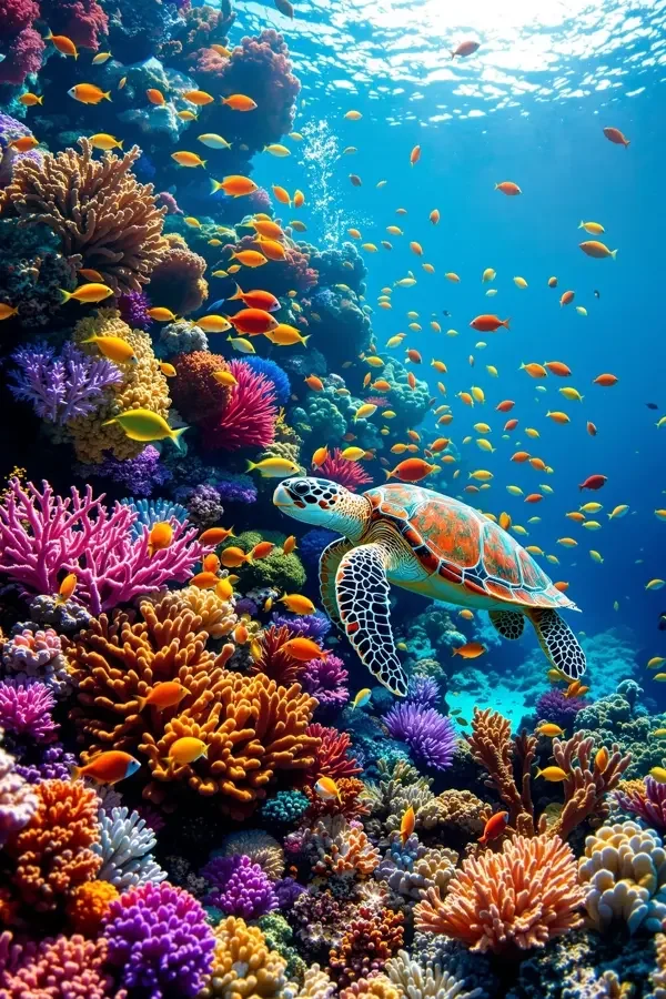 蓝色星球漫游海报